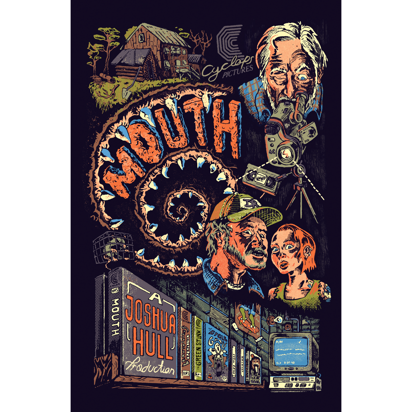 MOUTH - a novella by Joshua Hull (softcover; includes eBook)