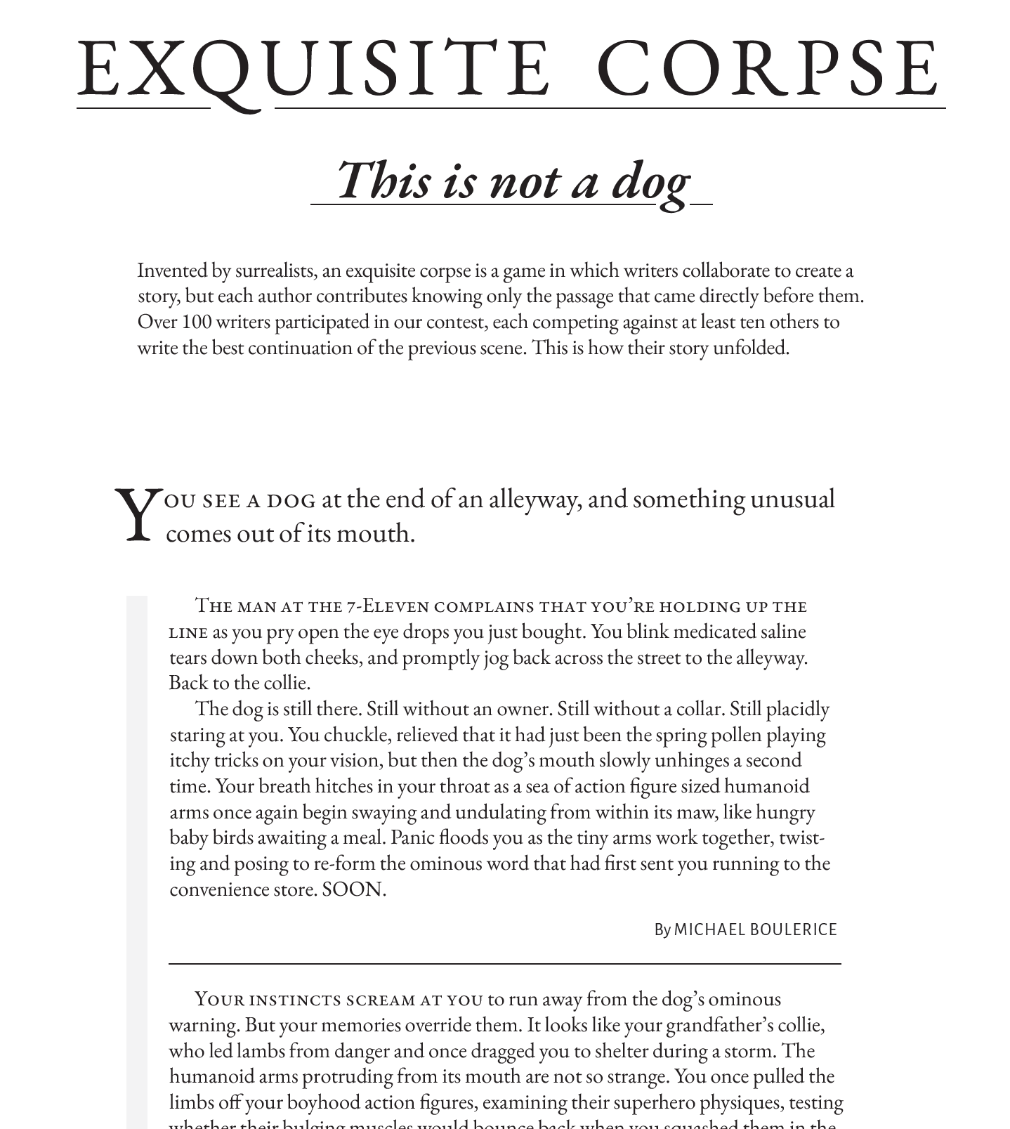 THE SKULL & LAUREL Issue 001 (Print + eBook, Magazine)