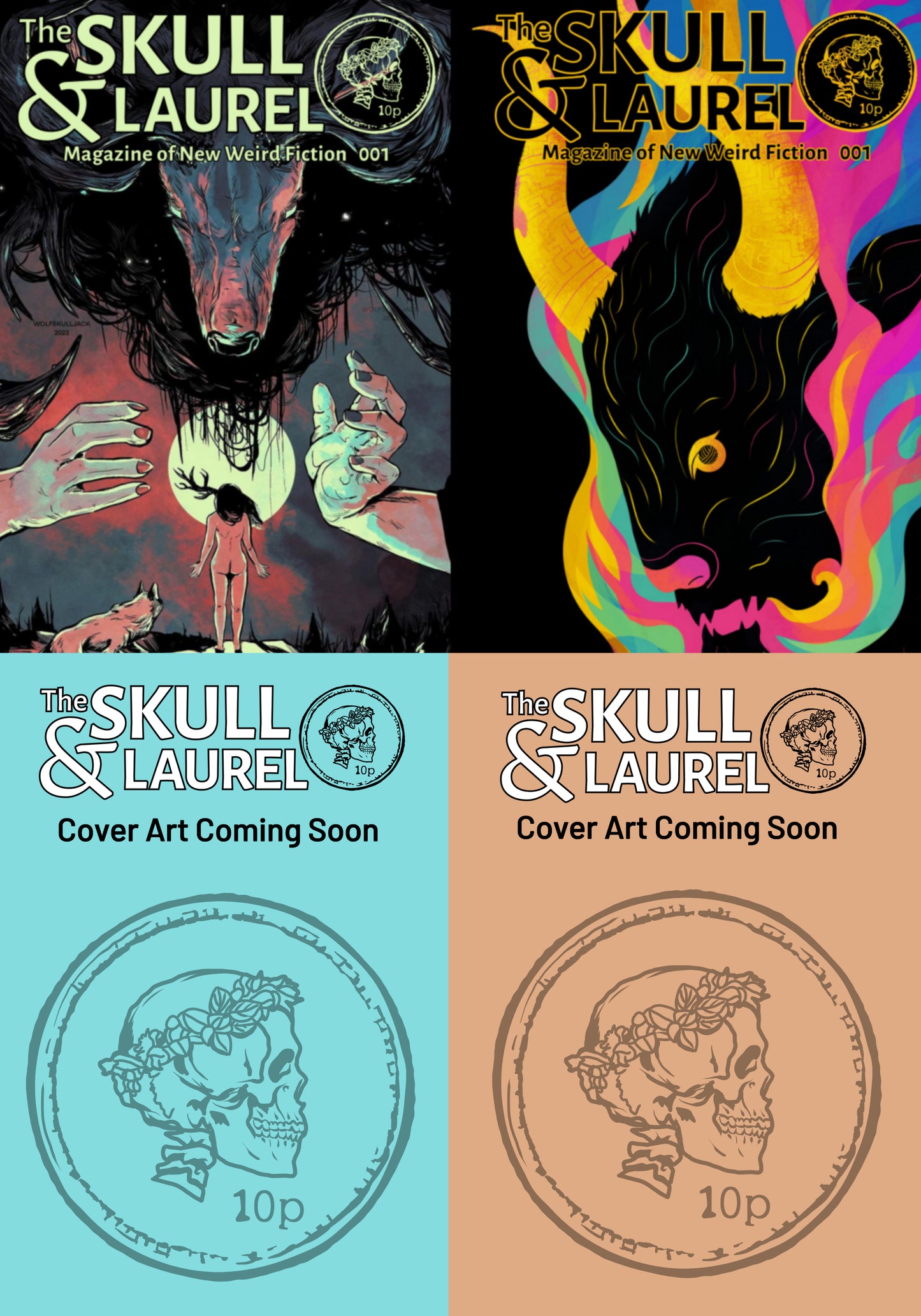 THE SKULL & LAUREL YEAR ONE - eBook Subscription-  (Issues 001-004, eBook only)