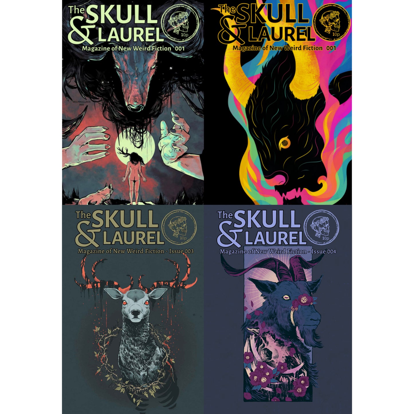 THE SKULL & LAUREL YEAR ONE COMPLETE - Print + eBook - (Issues 001-004)