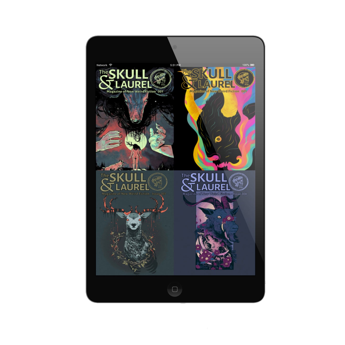 THE SKULL & LAUREL YEAR ONE COMPLETE - eBook only - (Issues 001-004)